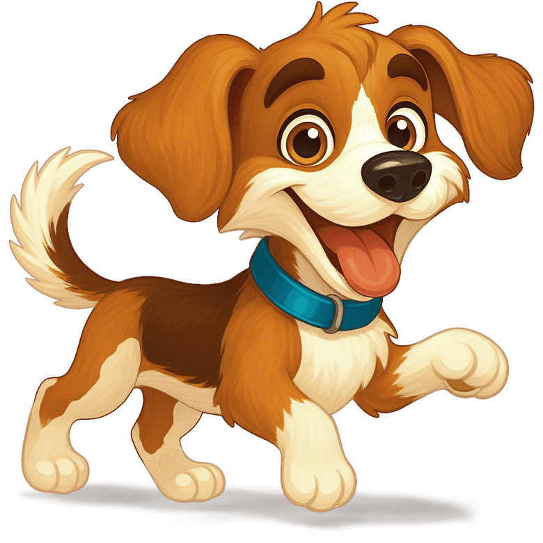 cachorro trabalhador